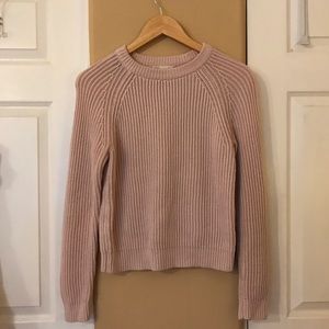 H&M🌸 Cozy&cute pink women’s sweater size S